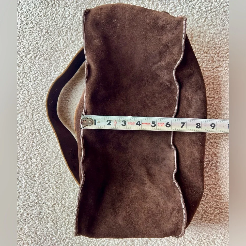 Vintage Y2K Genuine Suede Studded Hobo Bag - Picture 14 of 14